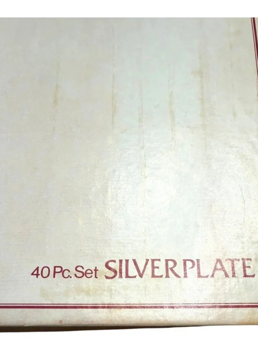 Towle Boston Chippendale Silverplate 40 Pc Flatware Set Service 8 NEW-Never Used